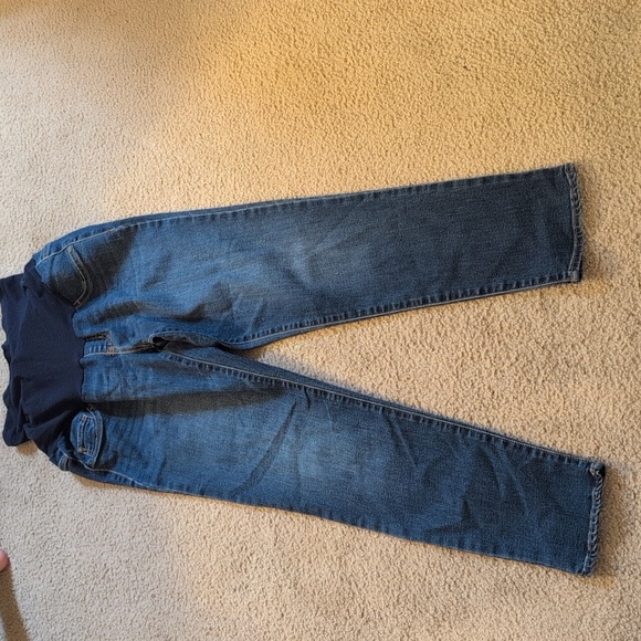 Branch & Twig Sustainable Collection Full Panel Skinny Leg Maternity Jeans Sz L - Picture 3 of 7